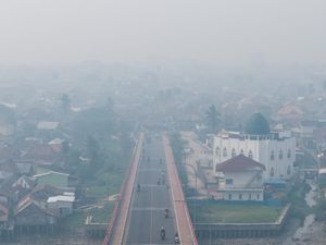 Udara Palembang Masih Level Berbahaya, PM2.5 Sempat Tercatat 781