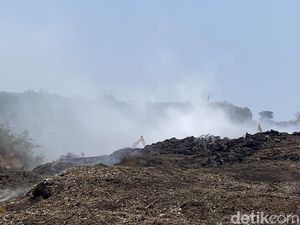 TPA Jatibarang Belum Padam Juga, 20 Persen Area Masih Terbakar