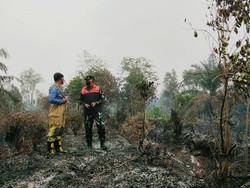 Karhutla Terjadi di Talang Jambi Palembang, Lahan Gambut Sulit Dipadamkan