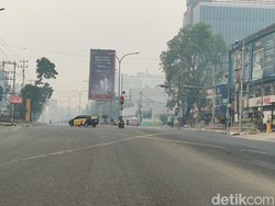 Kabut Asap Pekat Selimuti Palembang!