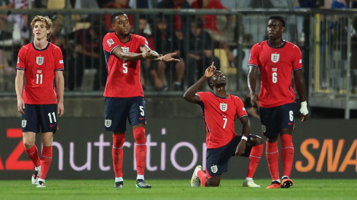 Timnas Inggris. (Foto: REUTERS/Antonio Bronic)