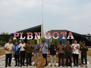 Kunjungi PLBN Sota, Delegasi Papua Nugini Tinjau Kondisi Fasilitas-Layanan