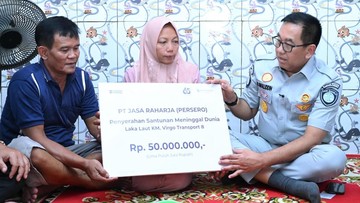 51 Keluarga Korban KM Virgo Terima Santunan, Total Rp 3,57 M