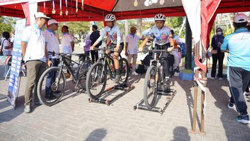 Semarak Haornas ke-43 di Lamongan Kenalkan Beragam Cabor