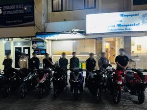 Polisi Amankan 10 Motor dari Lokasi Balap Liar di Duren Sawit