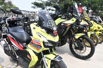 120 Riders Ikuti Touring Pertamina dari Jakarta Menuju Mandalika