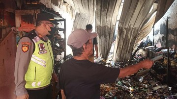 Ruko di Panican Purbalingga Ludes Terbakar Saat Ditinggal ke Masjid