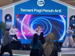 Serunya Ibu-ibu Jogja Pound Fit di #TanggalMerahUntukIbu dari Frisian Flag