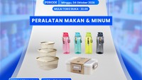 Alat Makan & Minum Banting Harga di Transmart Full Day Sale