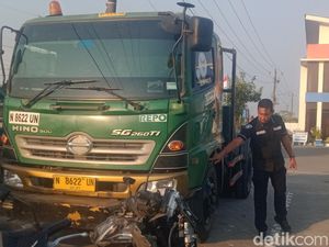 Akhir Pelarian Sopir Truk Tabrak Pasutri Ganti Ban di Tol Klaten hingga Tewas