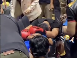 Vicky Prasetyo Ungkap Kronologi Dede Sunandar Pingsan di Ring Tinju