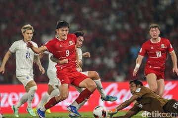 45 Menit Berlalu, Indonesia-Thailand Masih Tanpa Gol