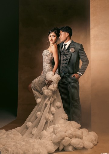 Foto Prewedding Asnawi Mangkualam-Yuriska Patricia, Tampil Vintage nan Elegan