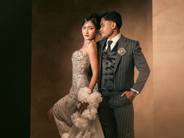 Foto Prewedding Asnawi Mangkualam-Yuriska Patricia, Tampil Vintage nan Elegan