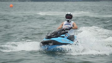 Eks Menpora Dito Ariotedjo Rebut Podium di Aquabike Indonesian Championship