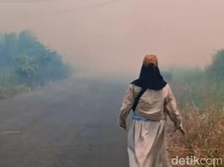 Warga Kobar Diminta Waspada, Asap Karhutla Buat Udara Masuk Level Berbahaya