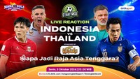 Catat! d'Hattrick Live Reaction Final FIFA ASEAN Cup 2026 Indonesia vs Thailand