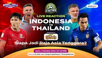 Catat! d'Hattrick Live Reaction Final FIFA ASEAN Cup 2026 Indonesia vs Thailand