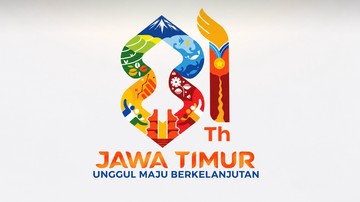 Logo Hari Jadi ke-81 Jawa Timur, Ini Makna dan Filosofinya