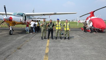 Potret Pesawat dan Helikopter Disita Kejagung Terkait Korupsi Motor Listrik BGN