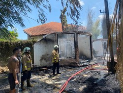 WN Nepal di Bali Usir Laba-laba Pakai Api Malah Bakar Vila Rp 2 M