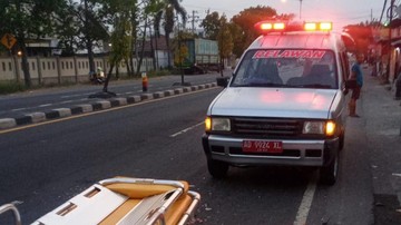 Pemotor Tewas Seruduk Truk di Ceper Klaten