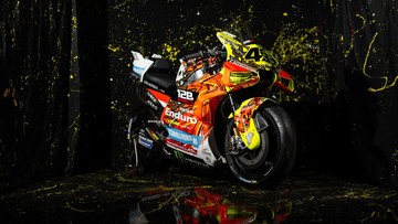 Balapan di Mandalika, Tim Pertamina Enduro VR46 Pakai Livery Khusus Garuda