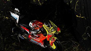 Sangar! Ini Wujud Motor Pertamina Enduro VR46 Berselimutkan Livery Garuda