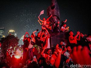 Dari Tegang hingga Meledak, Serunya Nobar Final Indonesia Vs Thailand