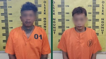 2 Pelaku Curanmor di Tulungagung yang Sempat Tabrak Korban Ditangkap
