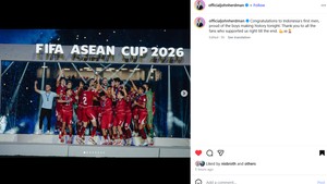 Momen Selebrasi Pemain Timnas Usai Angkat Piala FIFA ASEAN Cup 2026