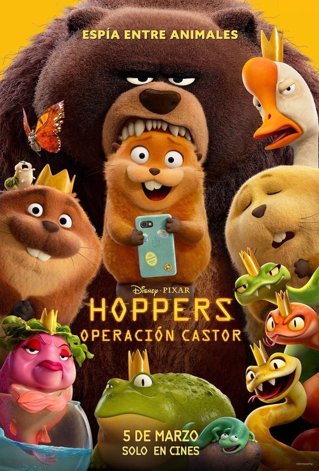 Film Hoppers/ Foto: Pixar Animation film animasi terbaru terbaik