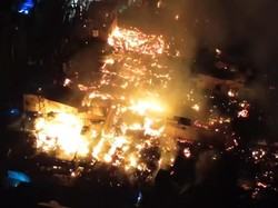 Puluhan Rumah di Kukar Hangus Terbakar, Kerugian Ditaksir Rp 10 Miliar