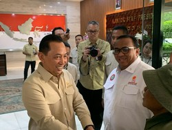 Perwakilan Massa Buruh Temui Jenderal Sigit di Gedung KSP Usai Demo di DPR