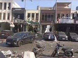 Ledakan Guncang Pakuwon City Surabaya, Kendaraan dan Bangunan Hancur