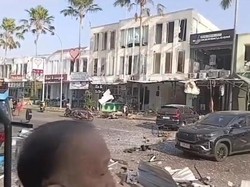 Ledakan di Perumahan Pakuwon City Surabaya, Kendaraan dan Bangunan Hancur