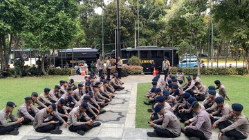 Gedung MK Dijaga Ketat Jelang Sidang Putusan Gugatan Syarat Pendidikan Gibran