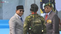Sosok Komandan Upacara HUT TNI yang Curi Perhatian Prabowo dan SBY