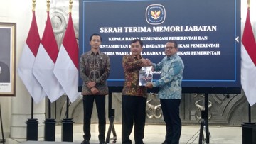 Jalani Sertijab, Syahganda Nainggolan Resmi Bertugas sebagai Kepala Bakom RI