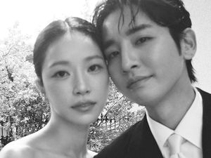 Foto-foto Prewedding Song Ji Ho dan Kim So Ri