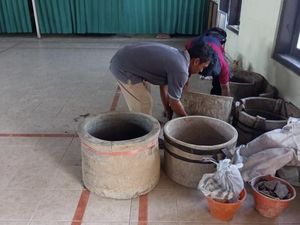 Sumur Jobong Era Majapahit di Sungai Brantas Nganjuk Diboyong ke Museum