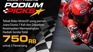 Tebak Rider MotoGP Juara Dunia 7 Kali, Ada Saldo E-Wallet Rp 250 Ribu