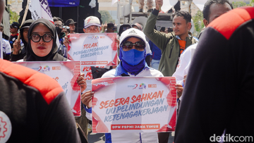 FSPMI Jatim Soroti Jaminan Pesangon Usai UU Ketenagakerjaan Disahkan