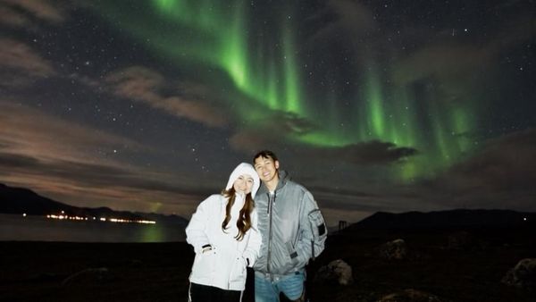 Felicya Angelista Nangis Bahagia Lihat Aurora Bareng Caesar Hito