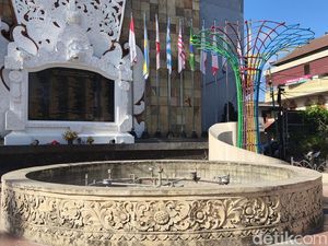 Air Mancur Monumen Ground Zero Kering Jelang Peringatan Bom Bali