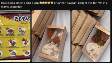 Jadi Sorotan! Menu Nasi Goreng di F1 Sepang Harganya Rp218 Ribuan