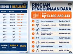 Bantuan Presiden untuk Karhutla Kalbar Rp 205 M, Baru Terpakai Rp 36 M