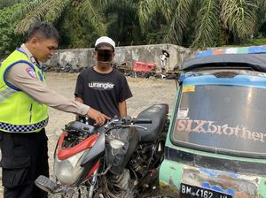 Wartawan di Madina Jadi Korban Tabrak Lari Becak, Pelaku Ditangkap