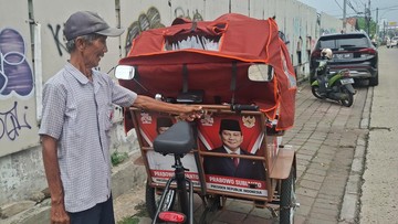 160 Lansia di Kota Bogor Dapat Bantuan Becak Listrik Gratis Presiden Prabowo