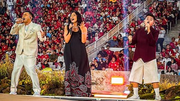 Prince Poetiray Bangga Banget Bisa Nyanyi Bareng Anggun dan Judika